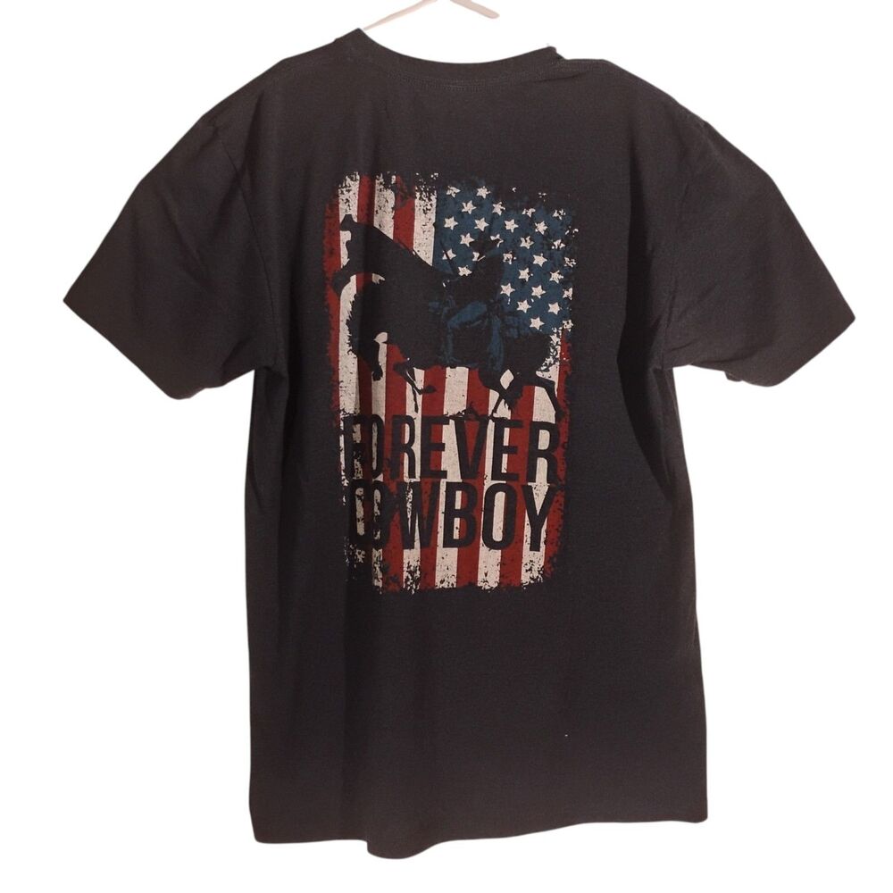 Cody James  tshirt mens M Medium blue forever cowboy western graphic tee rodeo